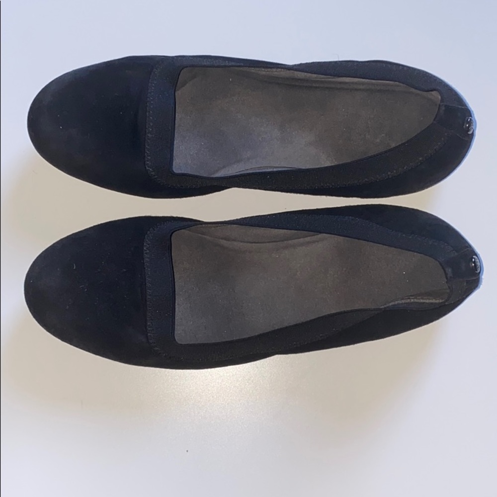 Stuart Weitzman suede flats